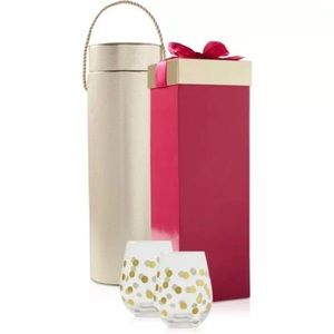 Ulta Stemless Wine 🍷 Glass Gift 🎁 Set